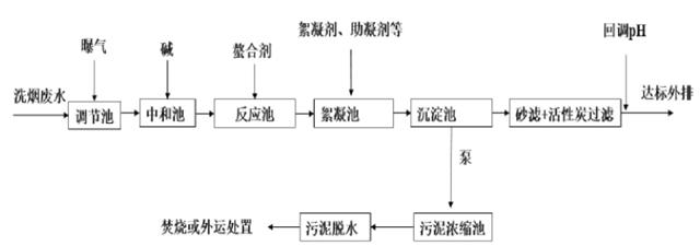 垃圾焚烧电厂洗烟废水处理技术